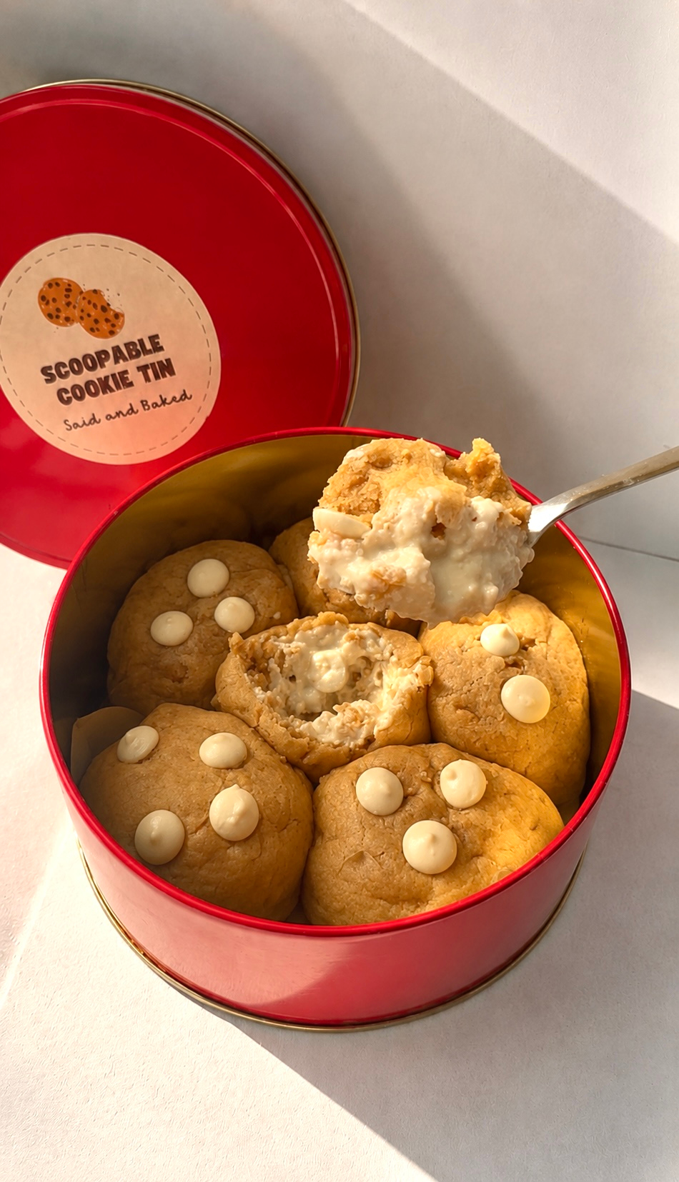White vanilla chip